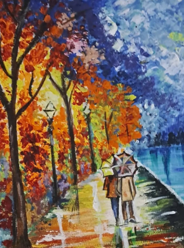 Knife Painting Classes in Mysore